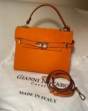 GIANNI NOTARO 오렌지 2way 핸드백