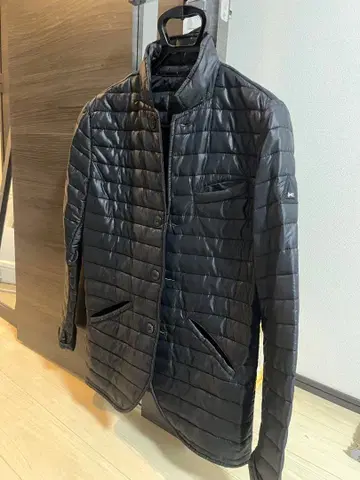 DENHAM 블랙 다운 자켓 X-Small