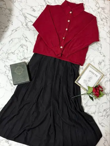 새상품급 가을 코디 묶음 판매 니트 원피스 여성용