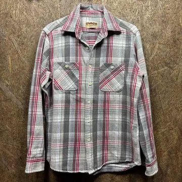 CAMCO 카무코 플란넬 셔츠 체크 무늬