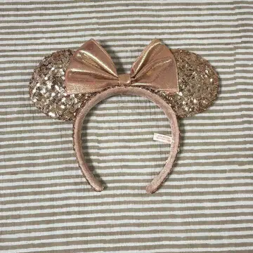 디즈니 스팽글 머리띠 핑크