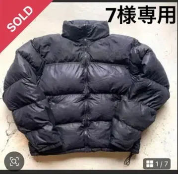90s THE NORTH FACE 다운 자켓 L 블랙