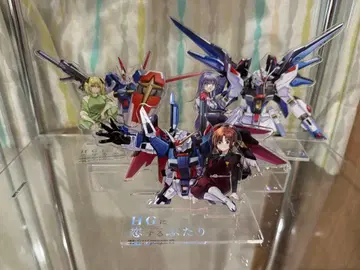 HG에 사랑에 빠진 두 사람 아크릴 스탠드 중고품 건담 프라모델