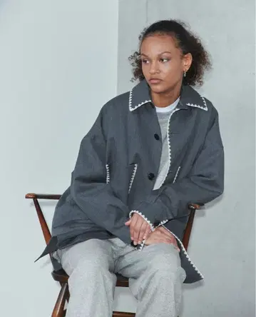 Weakend 심해 울 자켓 그레이