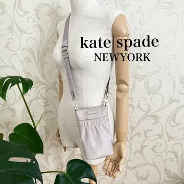 [ 컨디션 최상 ] 케이트 스페이드 카터 폰 숄더 그레이 백