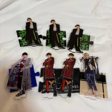 모리모토 신타로 아크릴 스탠드 아크스타 7점