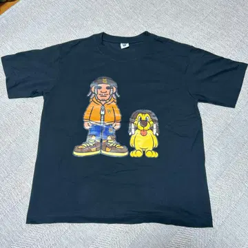 NASTYDOG 블랙 블랙 T셔츠