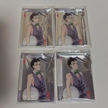 종이 끝 국가 체조 극장 청춘 철도 카드놀이풍 아크릴 키링