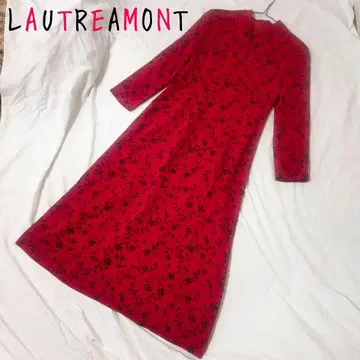 LAUTREAMONT 꽃무늬 롱 원피스 2 사이즈 일본제