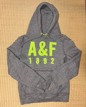 Abercrombie & Fitch 그레이 후드티 S