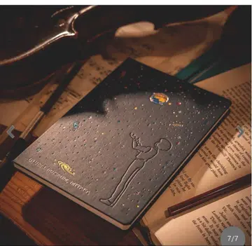 미타카의 숲 지브리 미술관 오리지널 [별을 샀던 날] 금박 노트