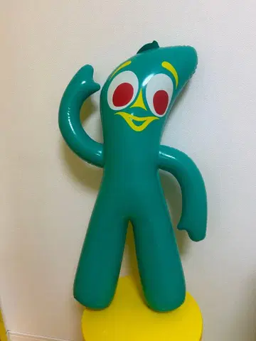 레트로 Gumby 건비 에어 인형 피규어 아메리칸 잡화