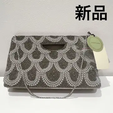 새상품 노크틸카 파티 숄더 클러치백 포멀 펄