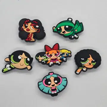 파워퍼프걸즈 지비츠 6개 세트