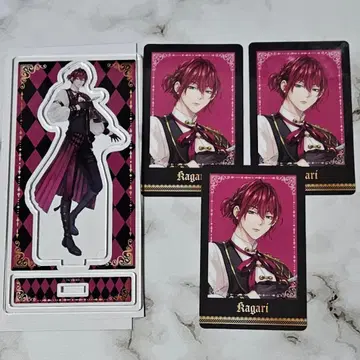 잘생긴 왕자 이케프리 카가리 AGF 2025 아크릴 스탠드 트레이딩 카드