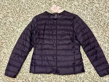 미사용 새상품 UNIQLO S 울트라 라이트 다운 네이비 자켓
