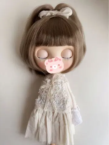 [ 당일 발송 ] coffee 30 모헤어 가발 Blythe