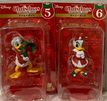 [ 도날드 & 데이지 ] 디즈니 크리스마스 오너먼트 복권 2025 피규어