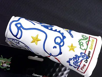 인기 스테디셀러 파이어 드래곤 Ver.3 화이트 골프헤드커버 마그넷 수납