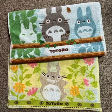 이웃집 토토로 페이스 타월 2장