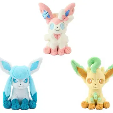 푹신푹신 안고 다니는 봉제 인형 3체 세트