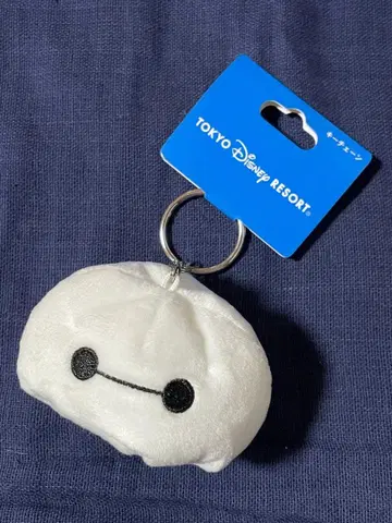 디즈니 베이맥스 팬캡 키링