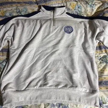 BENS 하프 지퍼 트레이닝복 그레이