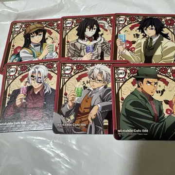 귀멸의 칼날 귀멸 AGF TO GO TOGO 코스터 귀멸 찻집