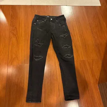 AZUL by MOUSSY 스키니 데님 블랙