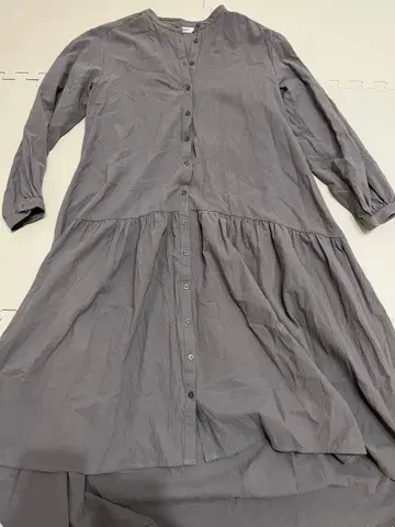 SEARAS 그레이 긴팔 버튼 셔츠