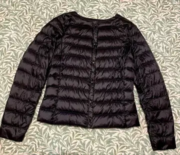 유니클로 블랙 다운 자켓 블랙 유니클로