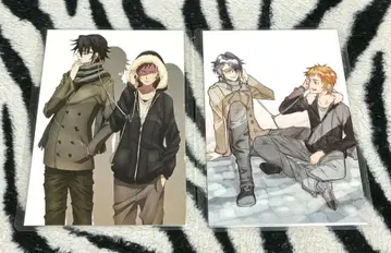 K RETURN OF KINGS 엽서 2종 spoon 라미네이티드