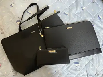 미사용 새상품 dazzlin 백, 지갑, 크런치백 3종 세트