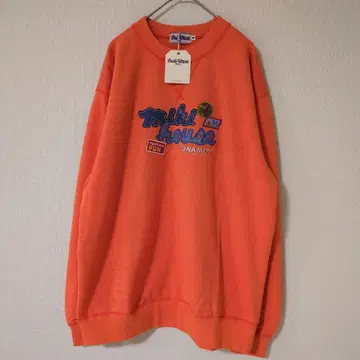 미키 하우스 90s 오렌지 트레이닝복 M 택 포함 미사용품
