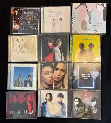 KinKi Kids CD 싱글 12장 묶음 판매 1