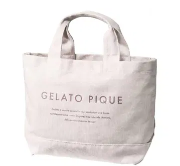 [정가 이하] 미사용 새상품 인기 젤라또피케 핑크 토트백