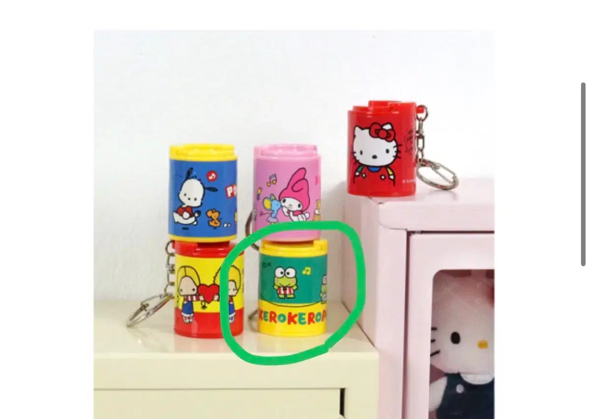 Sanrio Coin Cylinder Case Keyring Keroppi #케로피동전가챠,#케로피,#코인실린더,#코인케이스 on  Bunjang Global Site.