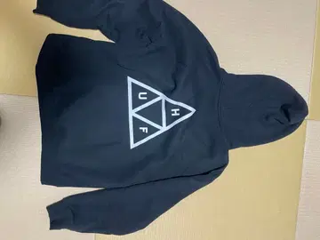 HUF 삼각형 로고 후드티