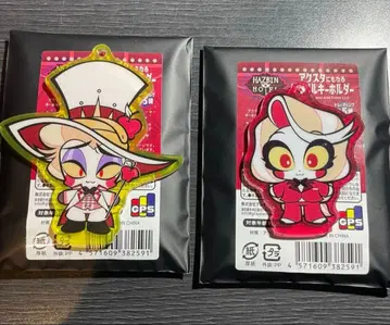 해즈빈 호텔 아크릴 스탠드 아크릴 키링 루시퍼 & 찰리