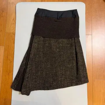 Jean Paul Gaultier 비대칭 플레어 스커트 38