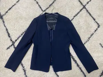 [그린 라벨 릴랙싱] 노카라 자켓 네이비