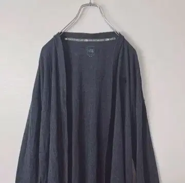 미사용 (풀 제거 세탁만) 더 노스페이스 네이비 가디건