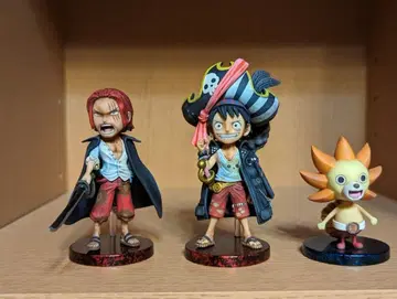 [ FILM RED ] 루피, 샹크스, 써니군 리페인트 피규어