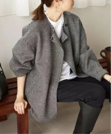 SLOBE IENA 슬로브 이에나 해밀턴 더블 페이스 숏코트