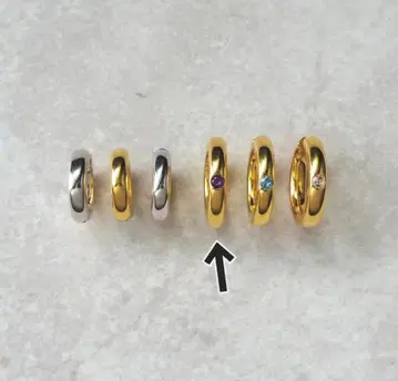 STAR JEWELRY 이어커프 에나멜 자수정