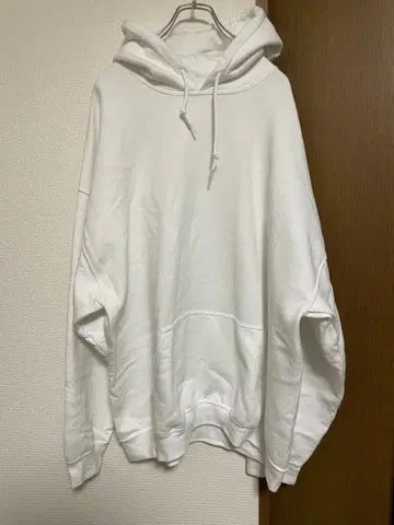 화이트 후드티 XX-Large 46-48
