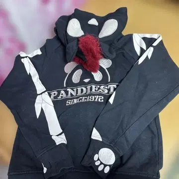PANDIESTA 팬더 디자인 후드티 M