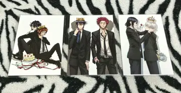 K RETURN OF KINGS 엽서 3종 spoon 라미네이티드 완료