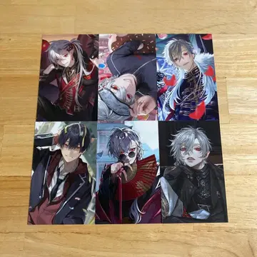 니지산지 쿠츠하 사진풍 카드 6종