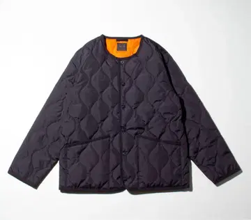 TAION 밀리터리 크루넥 라이너 자켓 블랙 XL